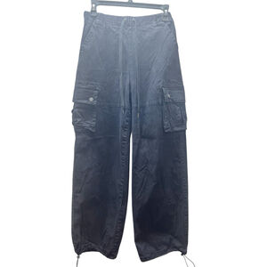 Madden NYC Black Cargo Pants XS Utility Pockets